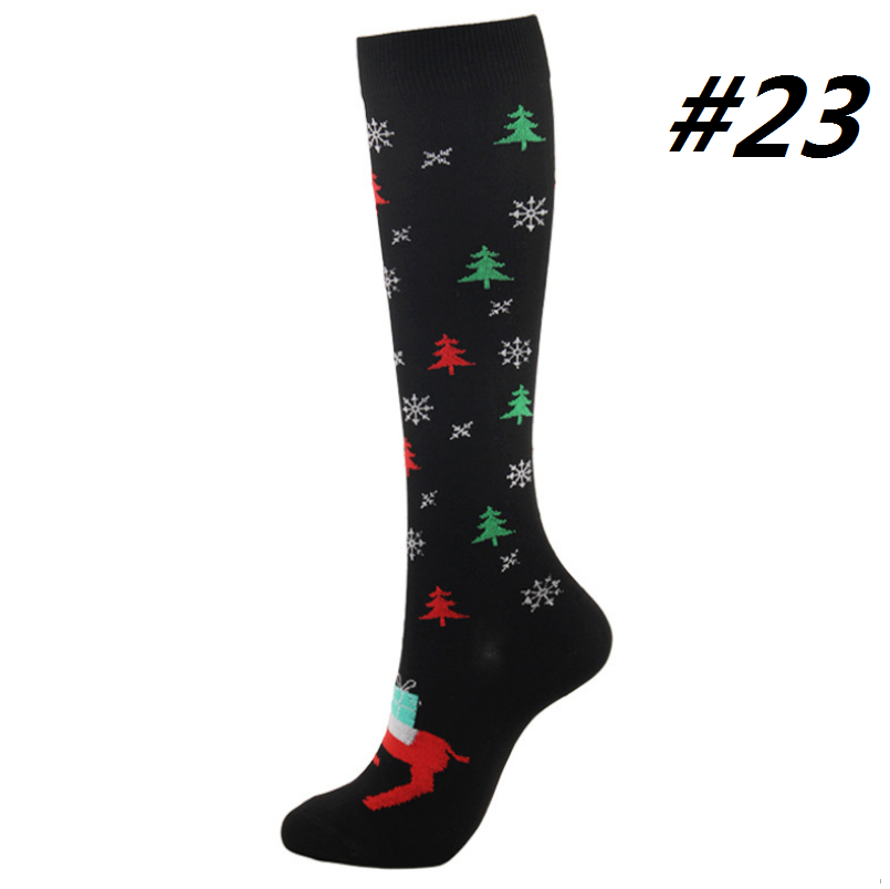Christmas Compression Socks (1 Pair) for Women & Men #23 - Best Compression Socks Sale