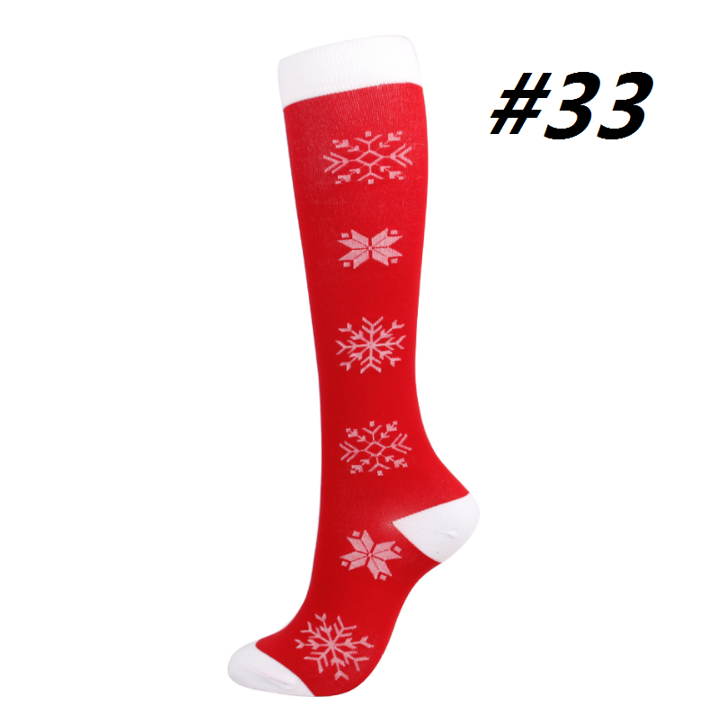 Christmas Compression Socks (1 Pair) for Women & Men #33 - Best Compression Socks Sale