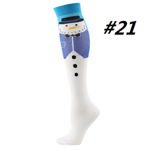 Christmas Compression Socks (1 Pair) for Women & Men #21 - Best Compression Socks Sale