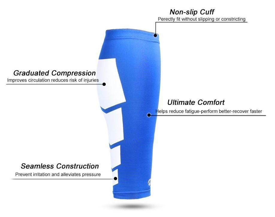Athletic Calf Neoprene Compression Sport Sleeves (1 Pair) – Best ...