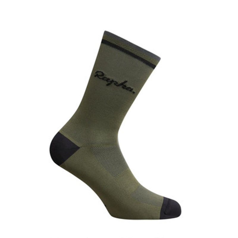 New cycling socks High Quality compression socks men and women soccer socks basketball socks 6 Color