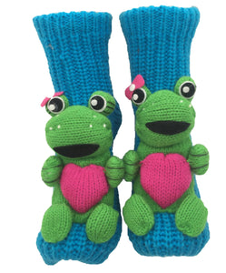 3D Cartoon Animal Funny Woolen Knit Socks Thickened Winter Warm Socks