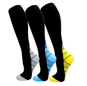 ROYALUCK Compression Socks Compression Stockings(3 Pairs) for Women & Men-Workout And Recovery