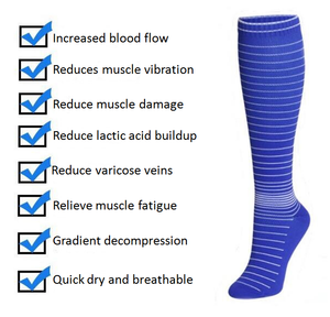 Energy Compression Socks 20-30mmHg stocking support for men and women