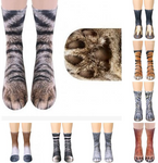 New 3D Print Adult Animal Paw Socks