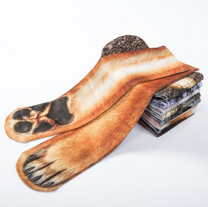 New 3D Print Adult Animal Paw Socks