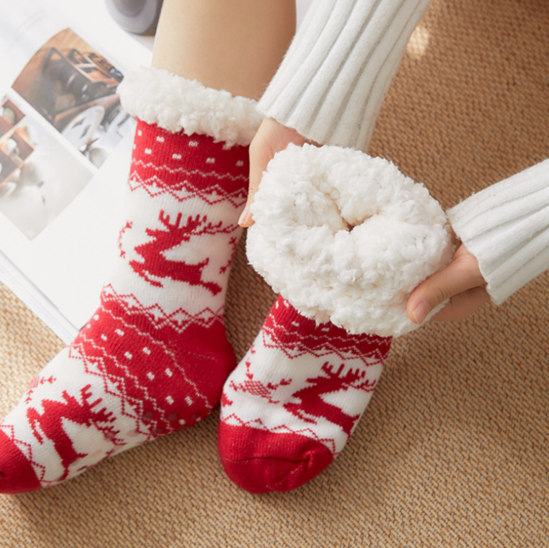Extra-warm Fleece Indoor Socks #1 - Best Compression Socks Sale
