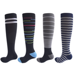 4 Pairs Best Compression Socks for Women & Men-Workout And Recovery - Best Compression Socks Sale