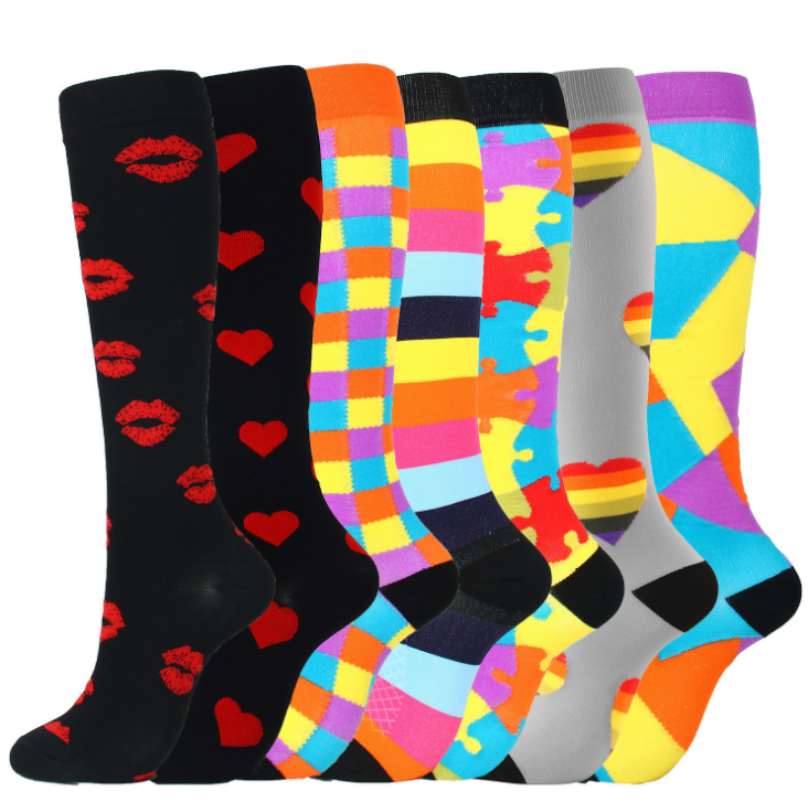 Best Compression Socks（7 Pairs） for Women & Men-Workout And Recovery
