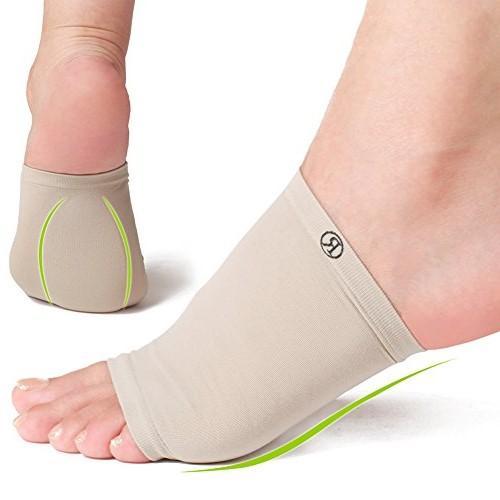 Plantar Fasciitis Arch Support Sleeves Gel Pad Support - Foot & Heal Pain Relief