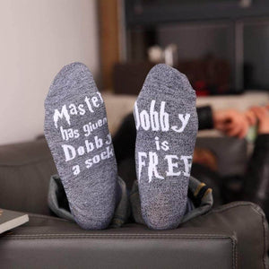 Master Has Given Dobby A Sock Dobby Is Free Socks - Best Compression Socks Sale
