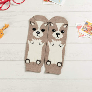 Cartoon Dog Breed Socks