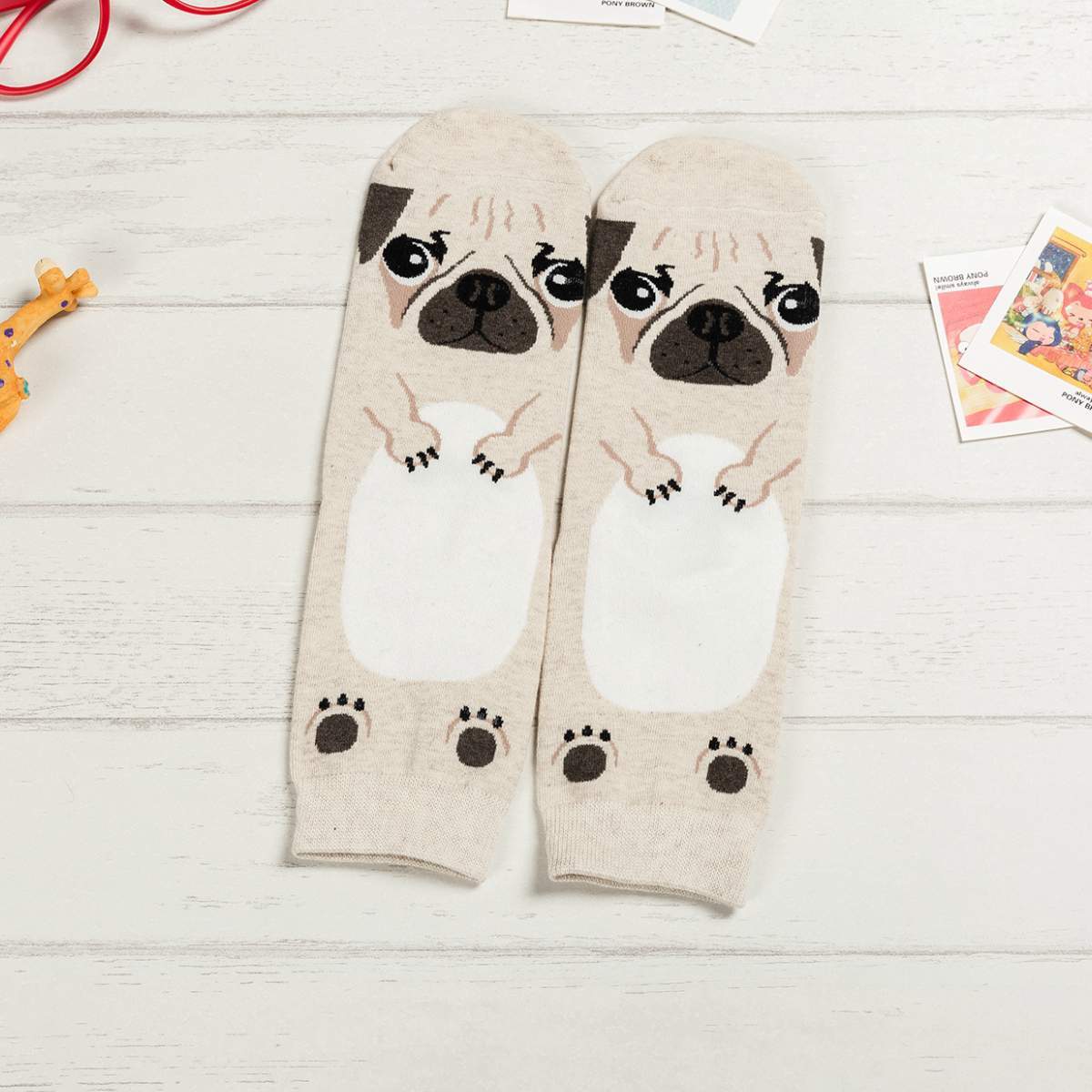 Cartoon Dog Breed Socks