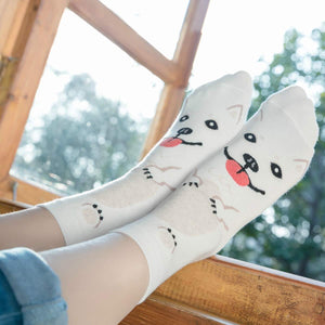 Cartoon Dog Breed Socks