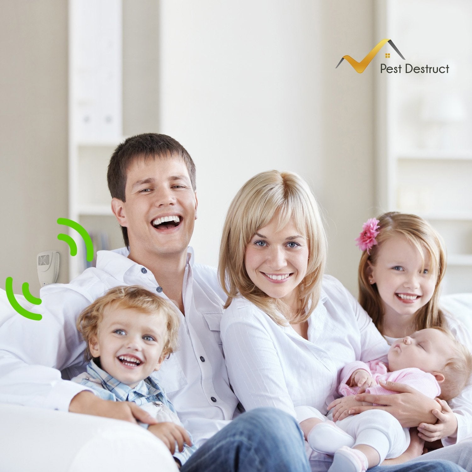 Ultrasonic Pest Repeller - Get Rid Of Pests In 48 Hours