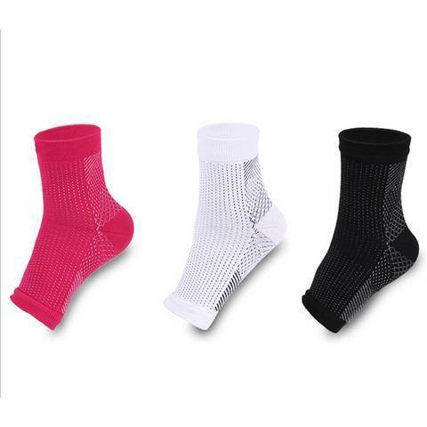 Compression Foot Sleeves - Open Toe Socks for Plantar Fasciitis and Arch Pain - Best Compression Socks Sale