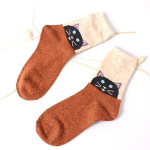 FOREST CAT LIGHTWEIGHT WOOL BLEND SOCKS - Best Compression Socks Sale