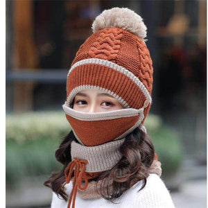 New Style 3PCS Womens Winter Scarf Set-Warm and Fashion - Best Compression Socks Sale