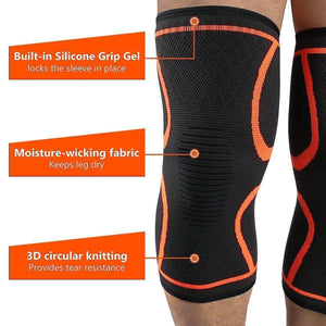 Knee Compression Brace Sleeve Oxyflow Stabilizer Lift and Rise Support - Best Compression Socks Sale