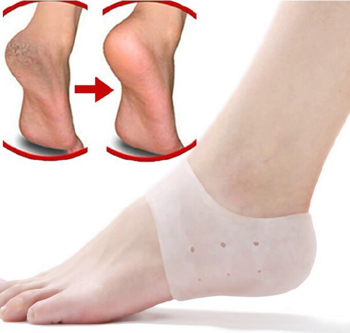 Protective Silicone Gel Cup Sleeves(Pair)for Plantar Fasciitis & Heel Spurs